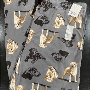 Croft & Barrow XXL Dog Print Pajama Pants- Gray